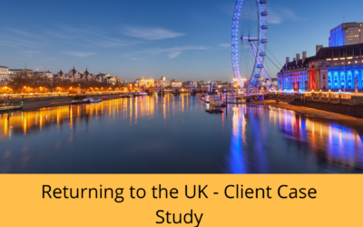Returning to the UK: Client Case Study