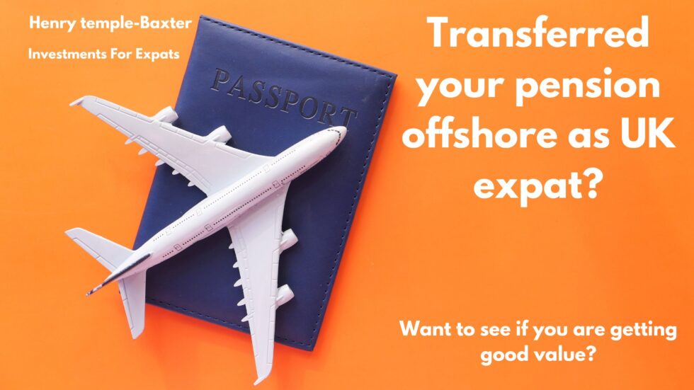 Plane and passport on orange background